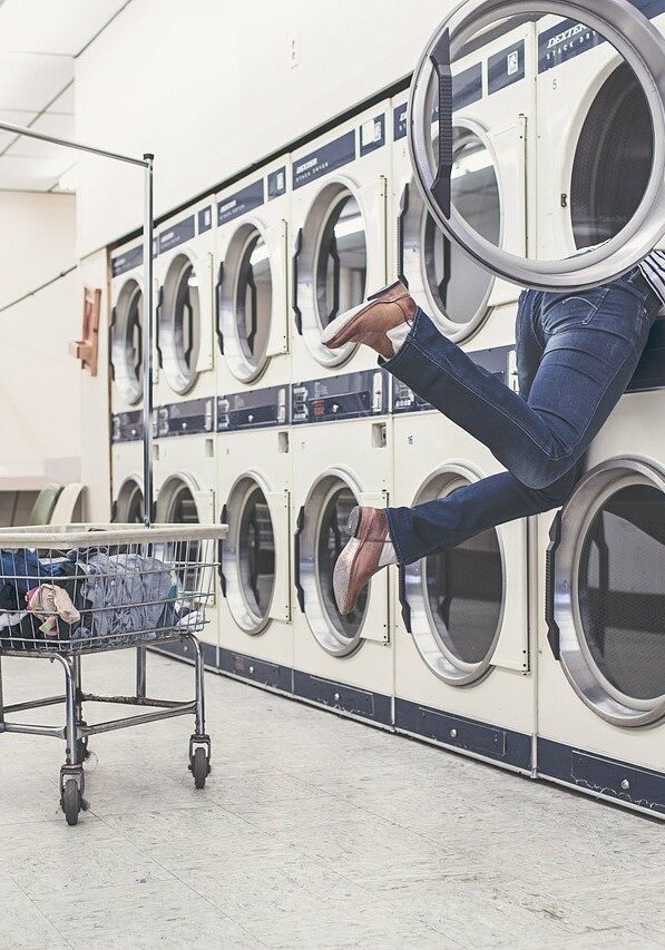 laundry, washing machines, laundry shop